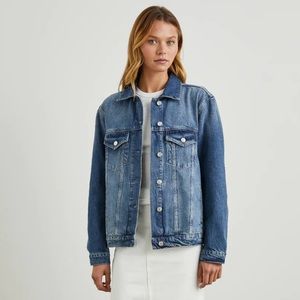 Rails Trucker Denim Jacket, XS